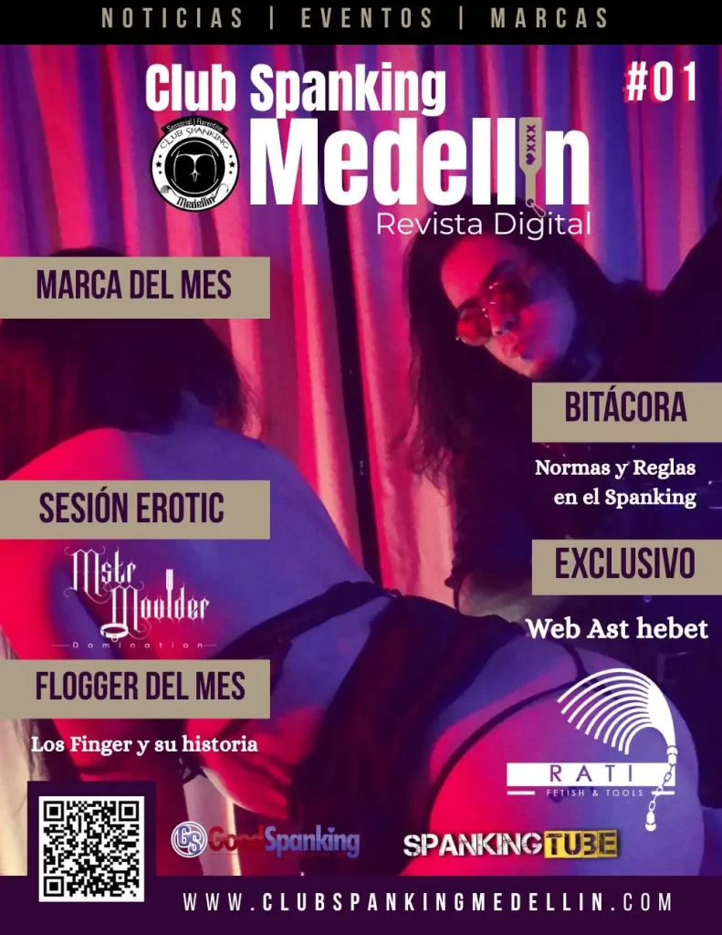 l Colectivo Spanking Medellín nace con una identidad sólida inspirada en el concepto Cofradiuus – Ludi Impactus, integrando una estética heráldica que simboliza hermandad, disciplina y respeto dentro de la cultura alternativa y fetish en Medellín.