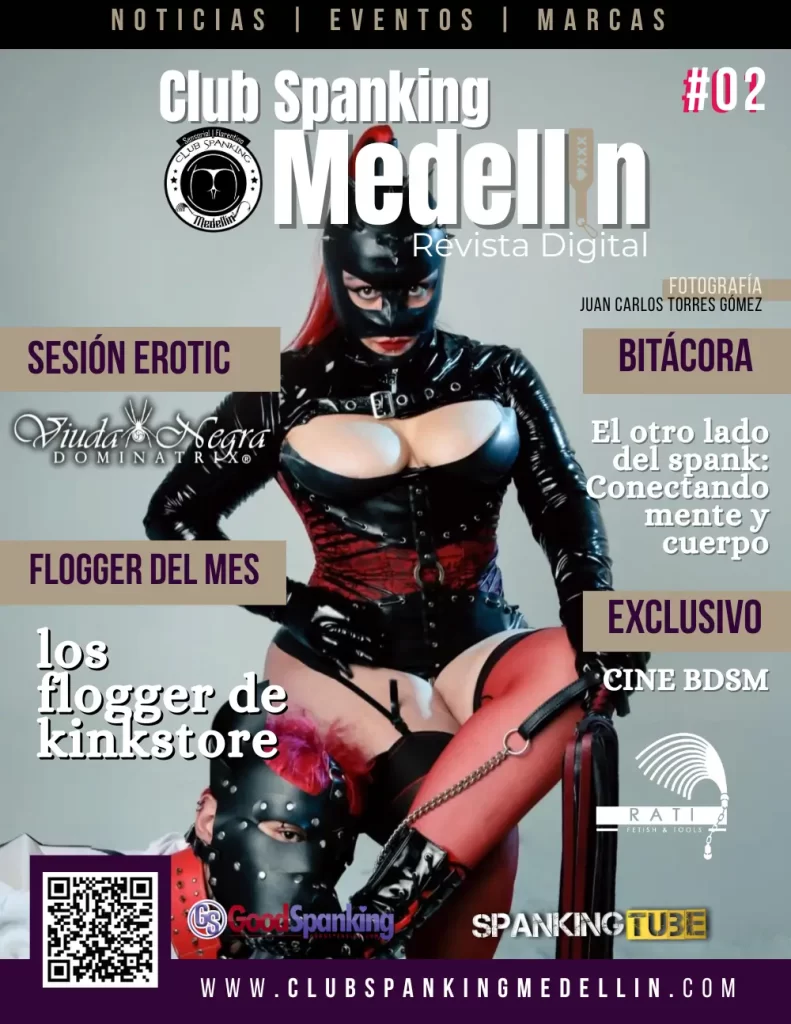 l Colectivo Spanking Medellín nace con una identidad sólida inspirada en el concepto Cofradiuus – Ludi Impactus, integrando una estética heráldica que simboliza hermandad, disciplina y respeto dentro de la cultura alternativa y fetish en Medellín.