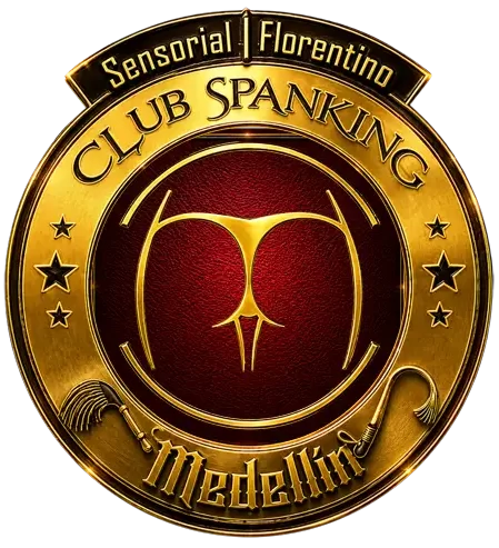 Logo oficial de club Spanking Medellín, la comunidad de cultural spank florentino de Colombia.